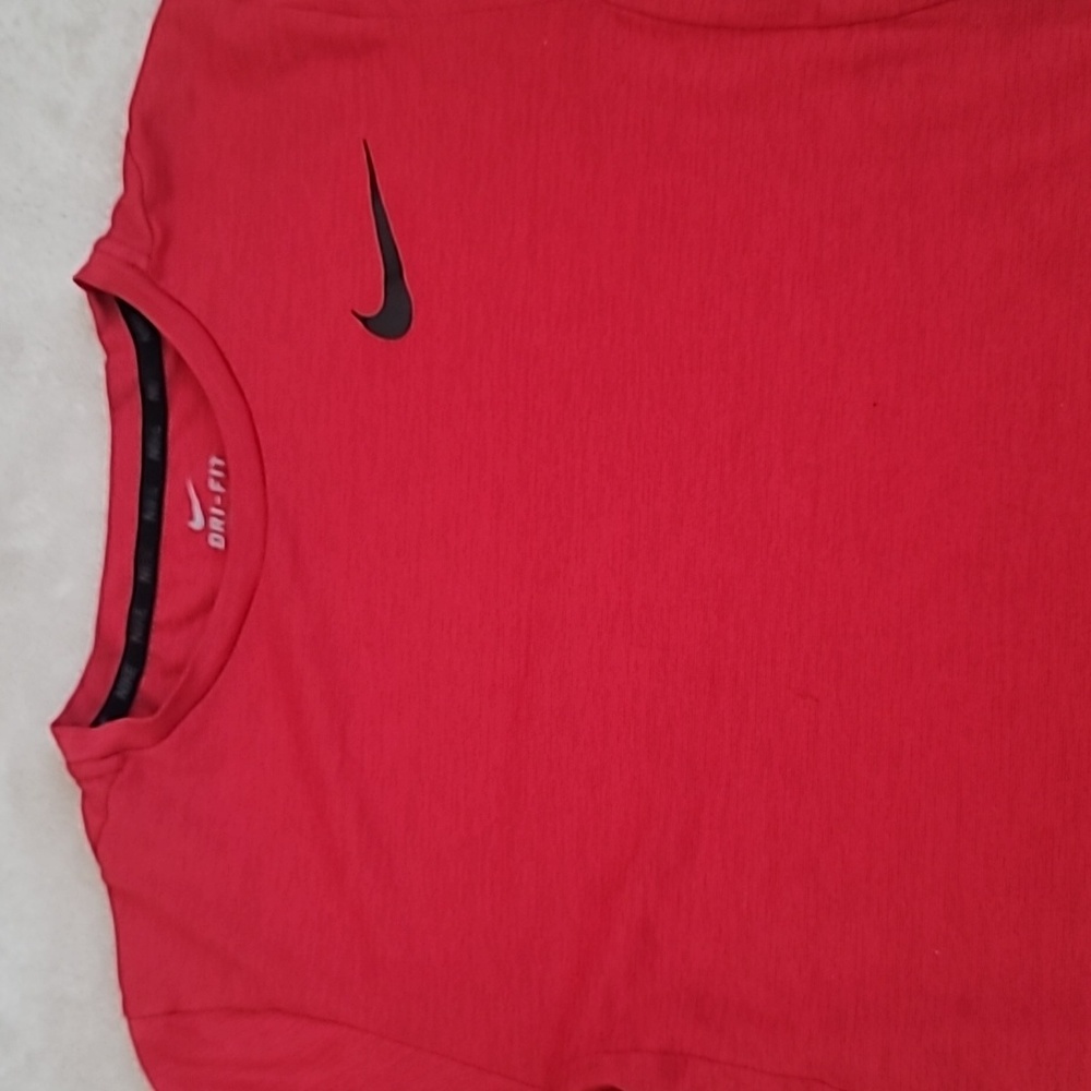 Nike red dri fit shirt xl